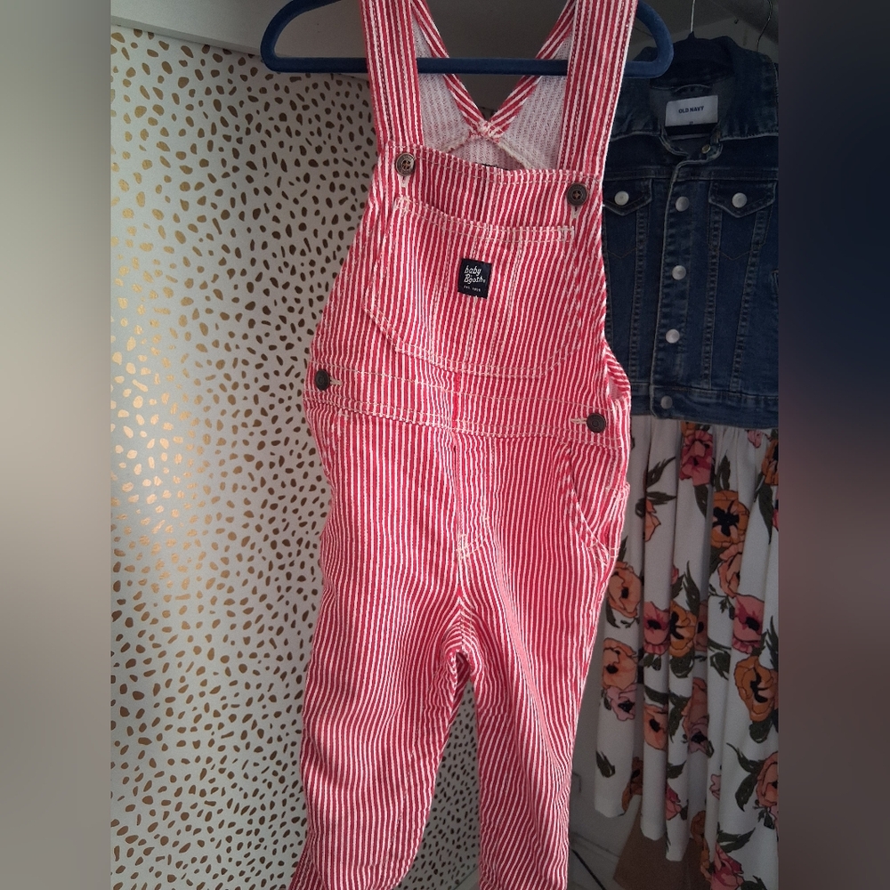 Striped Baby B'gosh Overalls
